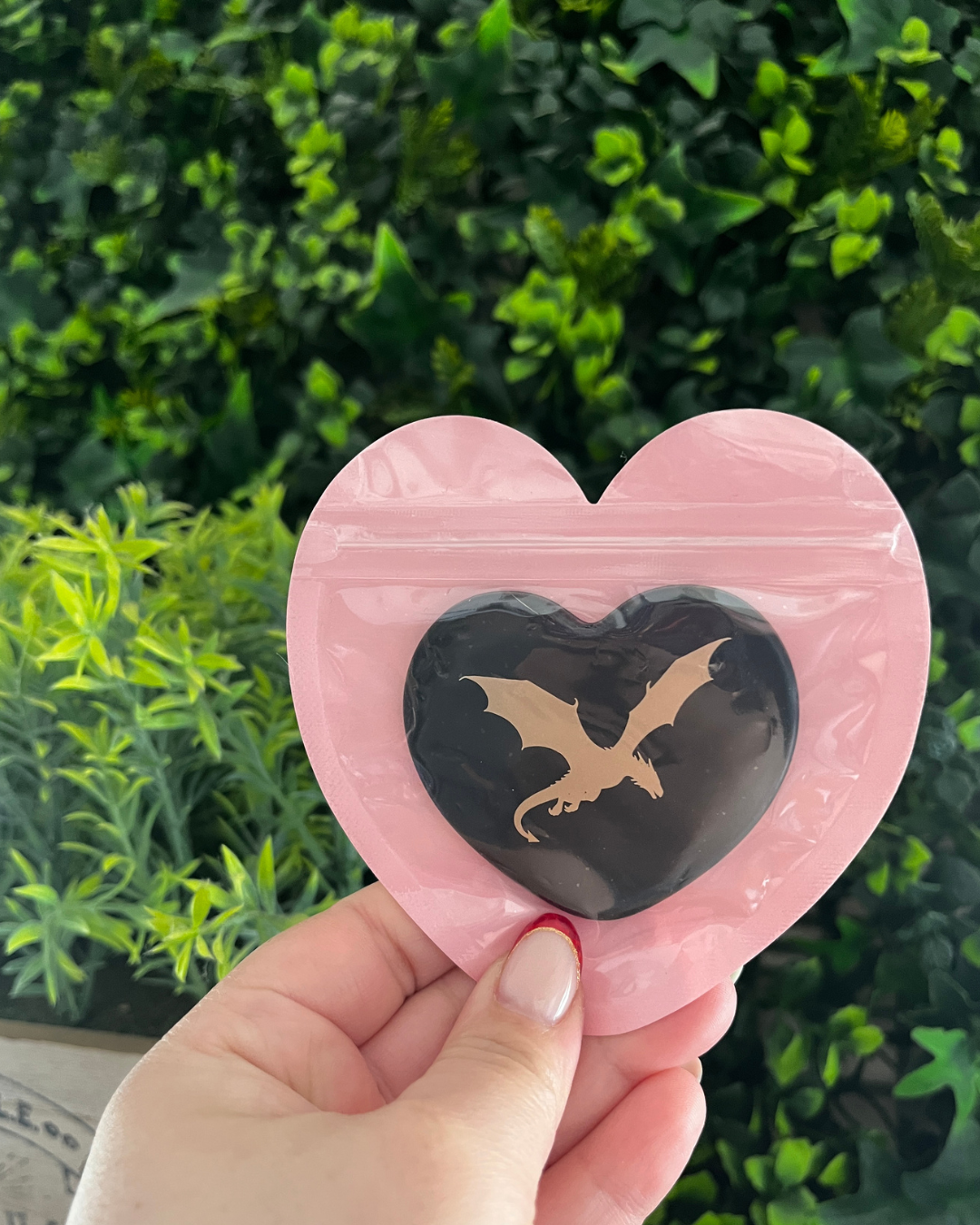 Miroir de poche dragon