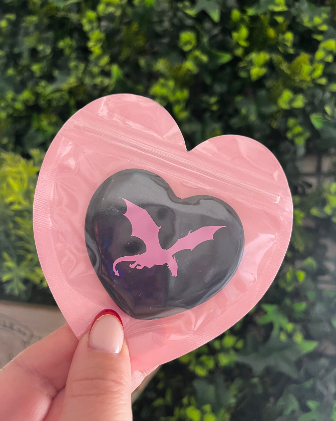 Miroir de poche dragon