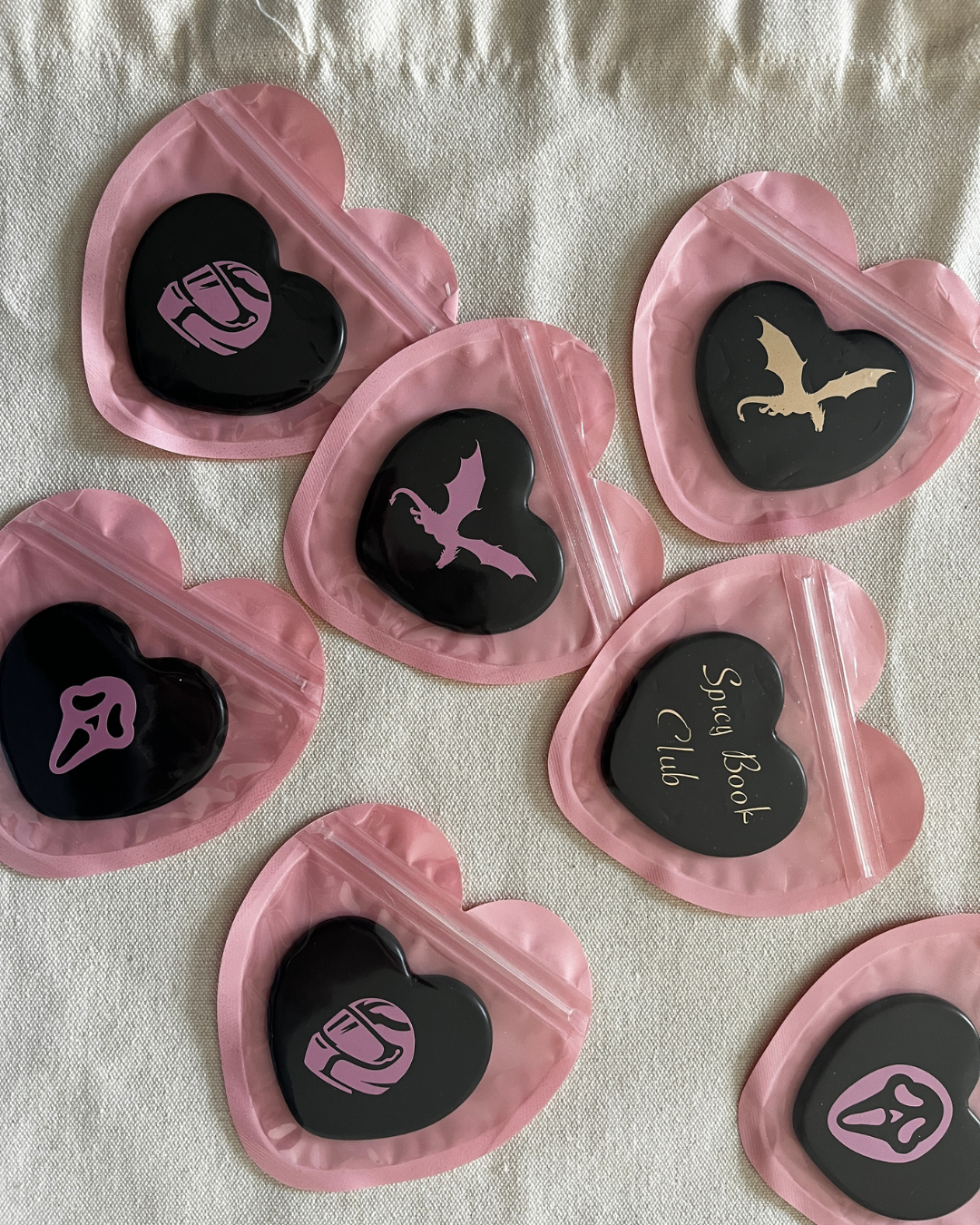 Miroir de poche dragon