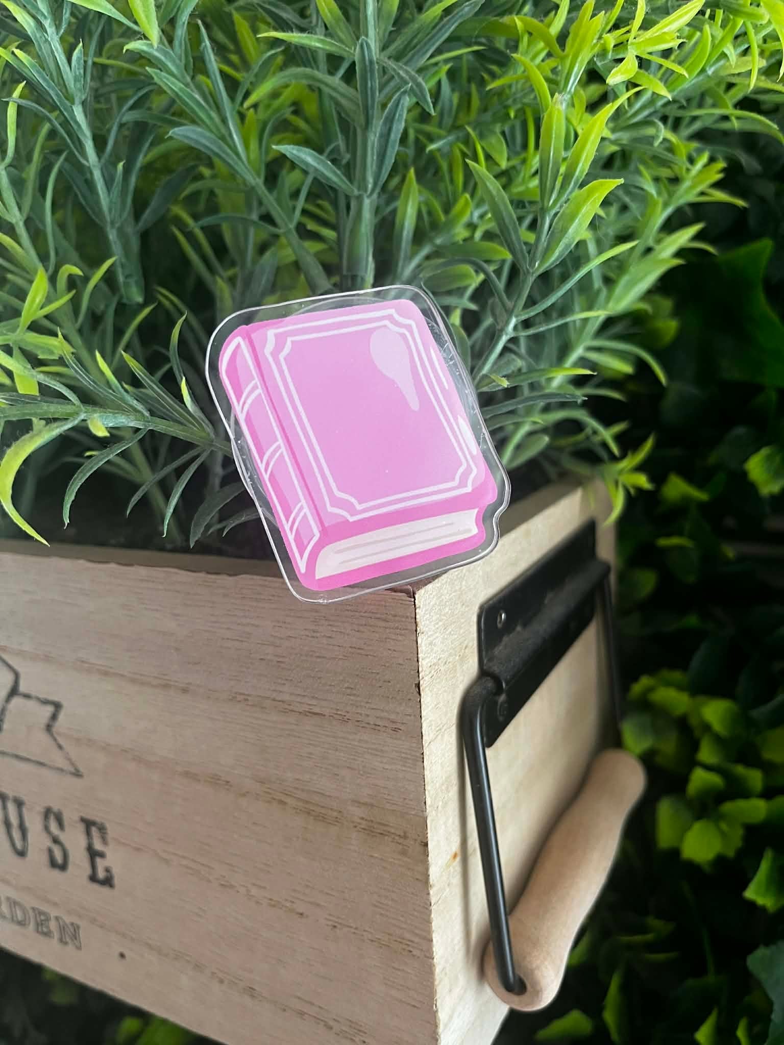 Pop Socket adhésif Pink Book